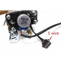 카뷰레터 더블 튜브 24BYJ48 스텝 모터 12V DC / 8V 야마하 MZ80 148F 144F 인버터 발전기, [01] 12V DC  5 wire