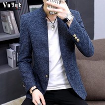 남성 아우터 세미정장자켓 남성 차이나카라 정장 청년 캐주얼 슬림형 정장 봄자켓 차이나코트
