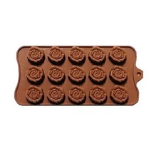 실리콘몰드-미니장미(2)15구, 1개