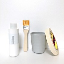 아이방 소량 페인팅 세트 항균 페인트 파스텔톤 자녀방 공부방 어린이집 유치원, 노랑