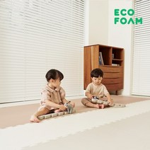 [에코폼] NEW 맘편한매트 오리지널 TPU 1세트, 페일 스톤, A타입(100x100x2.5cmx1장)