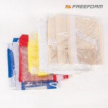 런웨이브 투명바람막이 투명 2m, 레드, 1개