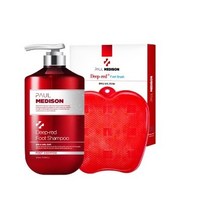 폴메디슨 딥레드 풋샴푸 파우더리향 510ml + 풋브러쉬 세트, 5세트