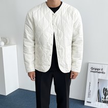 데일트 남자 빅사이즈 오버핏 깔깔이 퀄팅 자켓 점퍼