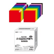 양면색종이 단면 1000매 대용량 미술도구 종이접기 공예 diy, 단품