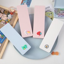 몽실몽실 신학기 가벼운 다이소 작은 어린이필통 캐릭터 여자 남자 학생필통 학원필통, 11.핑크아이스크림
