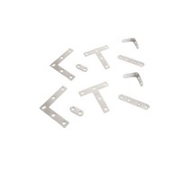 다보피스 브라켓 나사 벽선반대 T자형 플레이트 튼튼 스텐 가구리폼용, L자1P