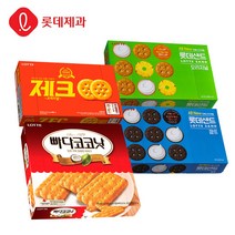 [본사직영]롯데제과 롯데샌드깜뜨빠다코코넛제크 혼합구성 4개, 10.빠다코코넛300gX4개