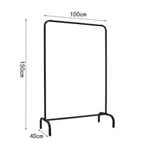 매장용 행거 옷가게 철제 옷걸이 고정식 스탠드 매장 튼튼한, ., 높이 150cm 길이 100cm