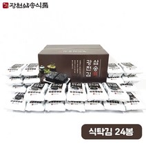 광천삼송식품 광천 식탁김 15gX24봉, 24봉, 15g