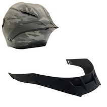 바이크 부품 Pista 헬멧 액세서리 오토바이 후면 트림 스포일러 케이스 AGV GPR corsa R, 13 matte black