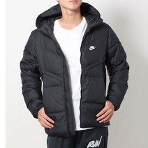 나이키 남성 오리털 경량패딩 덕다운 숏패딩 오리털 후디 패딩자켓