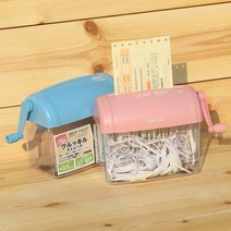 찬란한황소_/ 나카바야시 영수증 전용 A6 수동 문서세단기 NSH-S01 #:_3873EA, 옥스쿠팡 핑크 MP