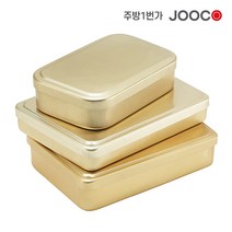 주방1번가 주코(JOOCO) 양은 도시락 옛날도시락 사각도시락 일반도시락, 타원 160x115x30