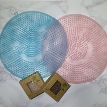 발세척매트 풋브러쉬 블루, 20개