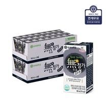 [연세우유] [연세] 무첨가 두유 검은콩 190ML 48팩, 상세 설명 참조