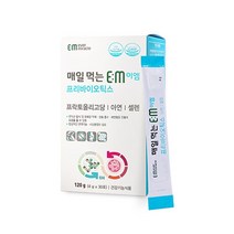 [이엠] 매일먹는EM (2g*30포) 유산균 프리바이오틱스 장건강 변비에 좋은유산균 유산균먹이, 1개