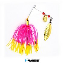 에프마켓 스피너베이트 루어낚시, 10g, #07 WHBU, 1개