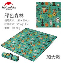 야외 돗자리 쿠션담요 야외 담요 캠핑용품 캠핑테이불 Naturehike 방수 비치 담요 휴대용 피크닉 매트 접지 매트 매트리스 피크닉 매트 담요, 내가 푸른 숲