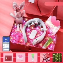 경추마사지기 목 일자목 승모근 뒷목 마사지기 지압기 어깨 등, 아이보리 레드 APP-중국어