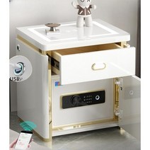 금고 인테리어 소형금고 테이블 스피커 침대 무드등 침대협탁 조명 미니 스마트, B