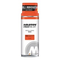 모로토우 fine-art 아크릴 스프레이 페인트 48색 스페셜 시리즈, 402 neon orange