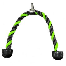 악력측정기 완력기 손가락 악력기 남성용 삼두근 푸시 풀 다운 보디 빌딩 체육관 등 어깨 근육 로프, 2.Green 70 cm