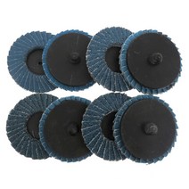 그라인더 버핑 디스크 연마 샌딩 패드 사포날 10pcs 플랩 2 인치 50mm 블루 40 60 80 120 앵글 용 그릿 휠 블레이드, 120방