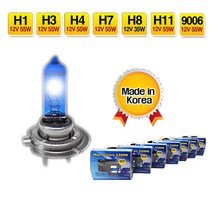 자동차전조등 백색라이트 2P-1세트 뉴K3 K5 아반떼AD 올뉴크루즈 레이 뉴모닝 뉴스파크 캡티바 QM3 LF쏘나타 K7 올뉴투싼 뉴스포티지R 제네시스BH 그랜저HG 싼타페DM, 2P세트/9006