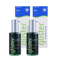 암웨이 글리스터 컨센트레이티드 마우스워시액 50ml x 2개 - 최대 100회 사용가능 상쾌한 민트 향 무알콜