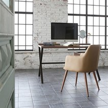 아트박스/꼬모까사 (2개세트)로맨-암체어(4종/택2), 크림/브라운