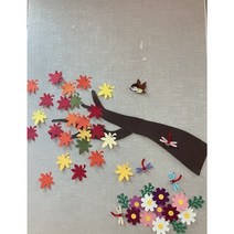 어린이집가을환경판 가을환경구성 유치원 학교 교실 꾸미기, 단풍나무