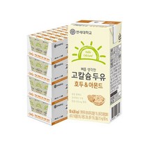 연세우유 뼈를생각한 고칼슘두유 호두&아몬드, 180ml, 96개