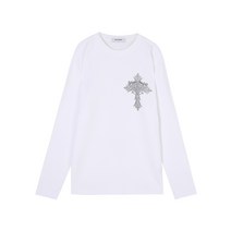 버커루[NC서면] 프리미엄 빈티지 남성 기본 와플 SIMPLE 십자수 라운드넥 티셔츠 B215TS395P-01