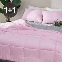 달콤 마이크로화이바 차렵이불 2장 세트 (색상교차 가능)