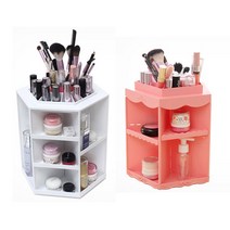 회전식 화장품 정리대 완제품, 화이트