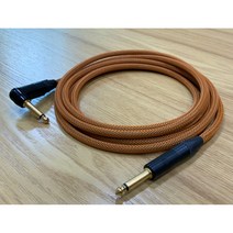 카나레 일렉 베이스 기타 케이블 3m, 퍼플, 양쪽 앵글형