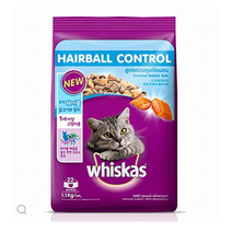 고양이 사료 위스카스 헤어볼 치킨&튜나 (1.2kg), 1개