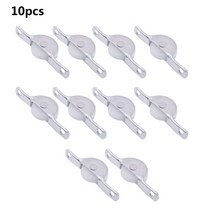 10pcs 홈 옷장 캐비닛 슬라이딩 도어 휠 금속 나일론 가구 휠 롤러, 한개옵션0