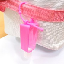 소분 공병 30ml 휴대용 손세정제 화장품 소분통 여행 실리콘 걸이케이스