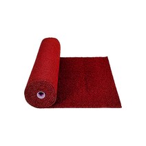 현관 미끄럼방지 매트 베란다 인테리어 욕실 코일매트 6m 롤단위 쿠션 바닥 깔판, 폭120cm 길이6m단위, C형 레드