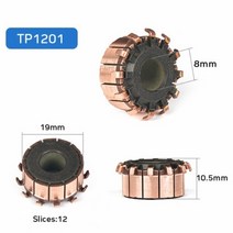 TUNGFULL 15x6.35x10mm 2 개 구리 막대 발철물 모터 수집기 마이크로 드릴 톤 수집가 반전 공구, 02 8x19x10.5mm