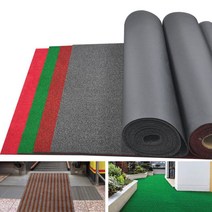 인조잔디매트 3M 출입구매트 먼지털이 발판 업소용 옥상잔디 추천 diy, 그린