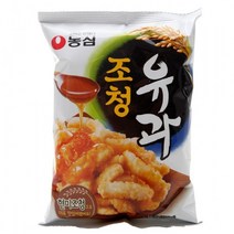농심 조청유과 80g 20봉 달달한조청 참깨 꽈배기스낵