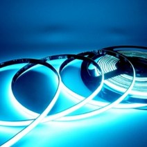 (길이를 원하는대로)12V용 COB 슬림 면발광 자동차 LED바 - (10cm당 가격), 아이스블루