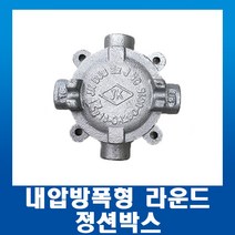 내압방폭형 라운드 정션박스-16mm 쟌숀박스 쟝숀박스 방폭자재, 졍션박스16mm, 1개