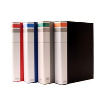 합지 사다리 바인더 A4 5cm 흑색 샘플북 도큐멘트화일 사무용바인더