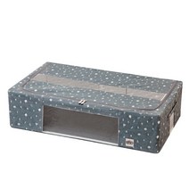 [가담다] 냄새걱정없는 에코트리 리빙박스 80L(2개)/고급면소재/3면PVC/방수기능, 색상:아이보리