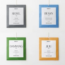 DOCY 도시 퍼퓸 샤쉐 30g /옷장 샤쉐/인테리어 샤쉐, 1개, 담양