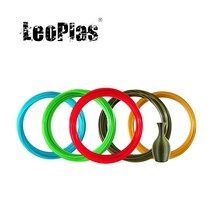3D프린터 필라멘트 PLA 3DWOX 재료 LeoPlas TPU 3D 프린터 소모품 인쇄 소모품용 유연한 10 m 및 20 샘플 95A 쇼어 경도 175mm, 10x10m용 10가지 색상